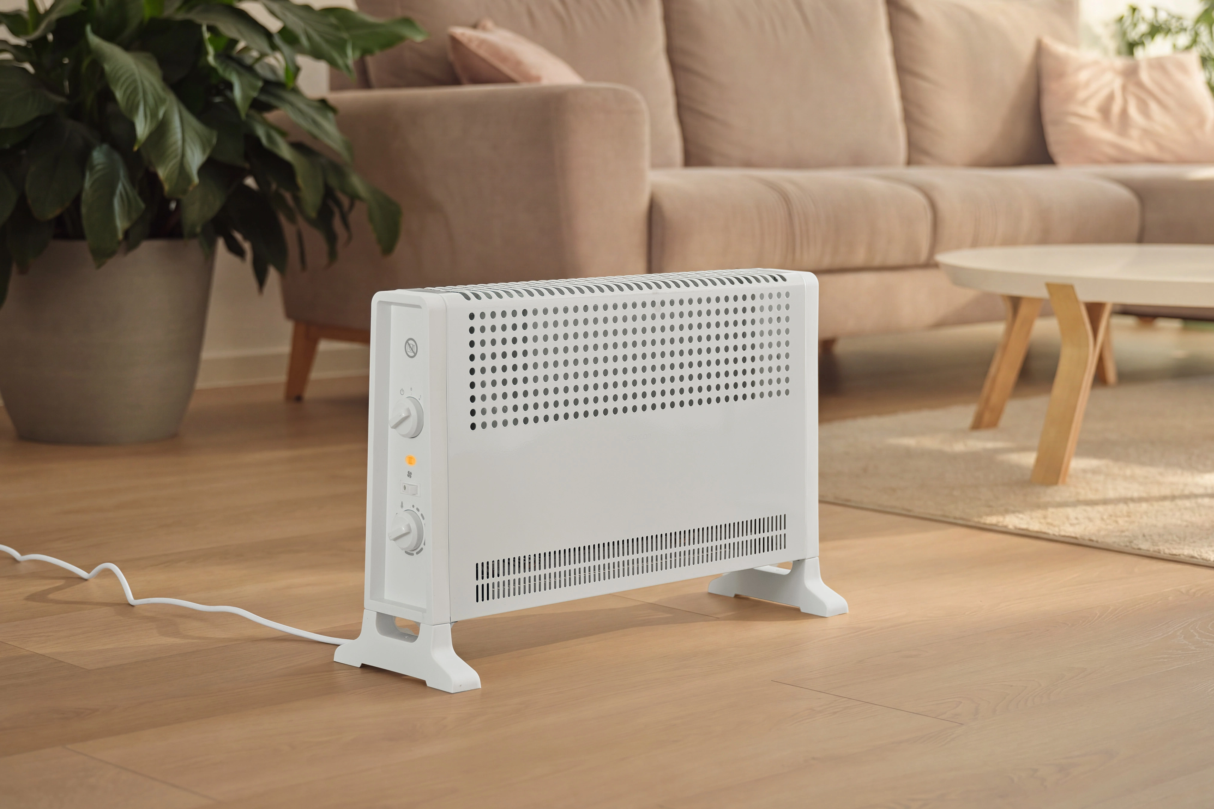 Sencor SCF 2021WH — Do 2000 W przy dogrzewaniu pokoju