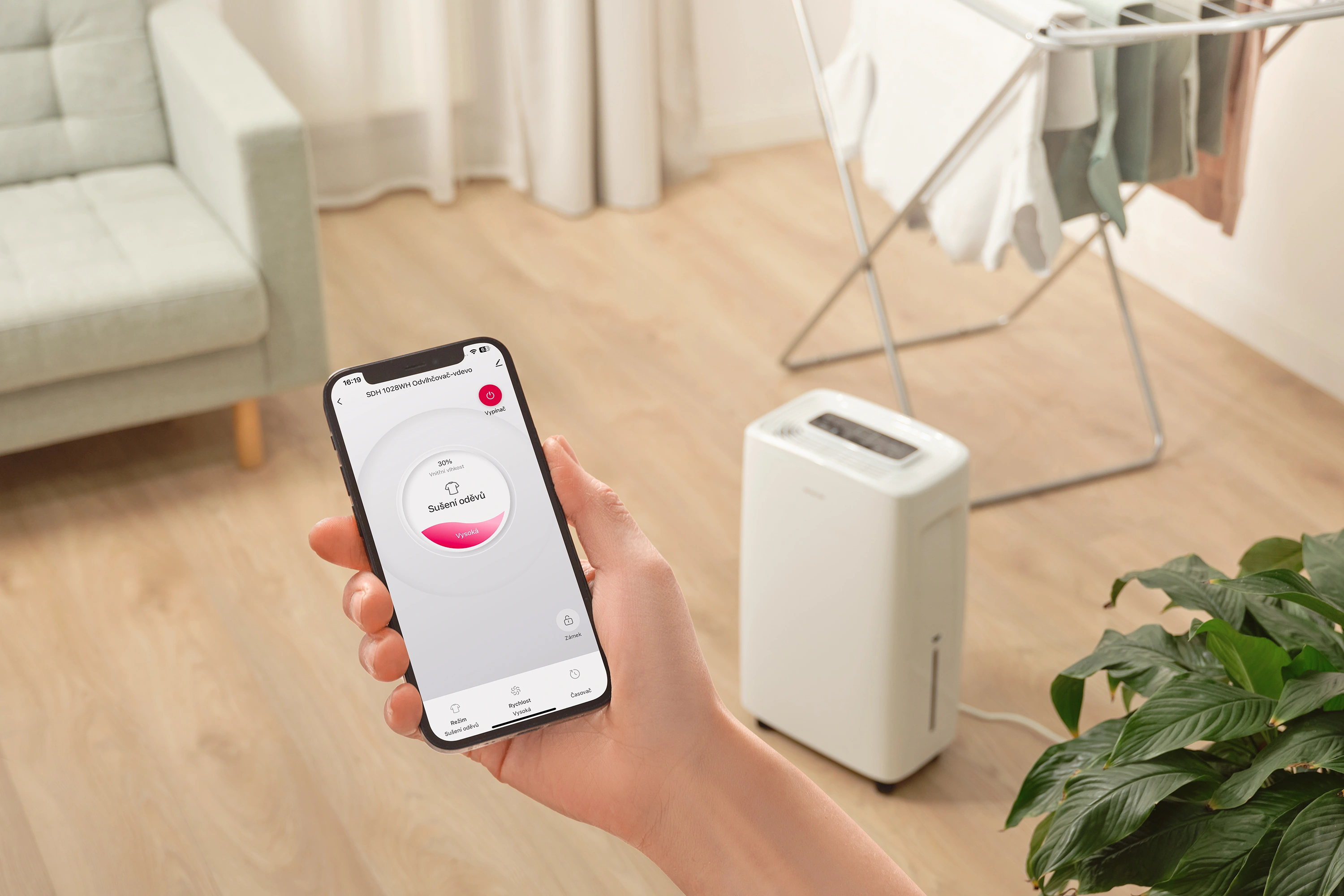 Sencor SDH 1028WH — Połączenie z Sencor Home