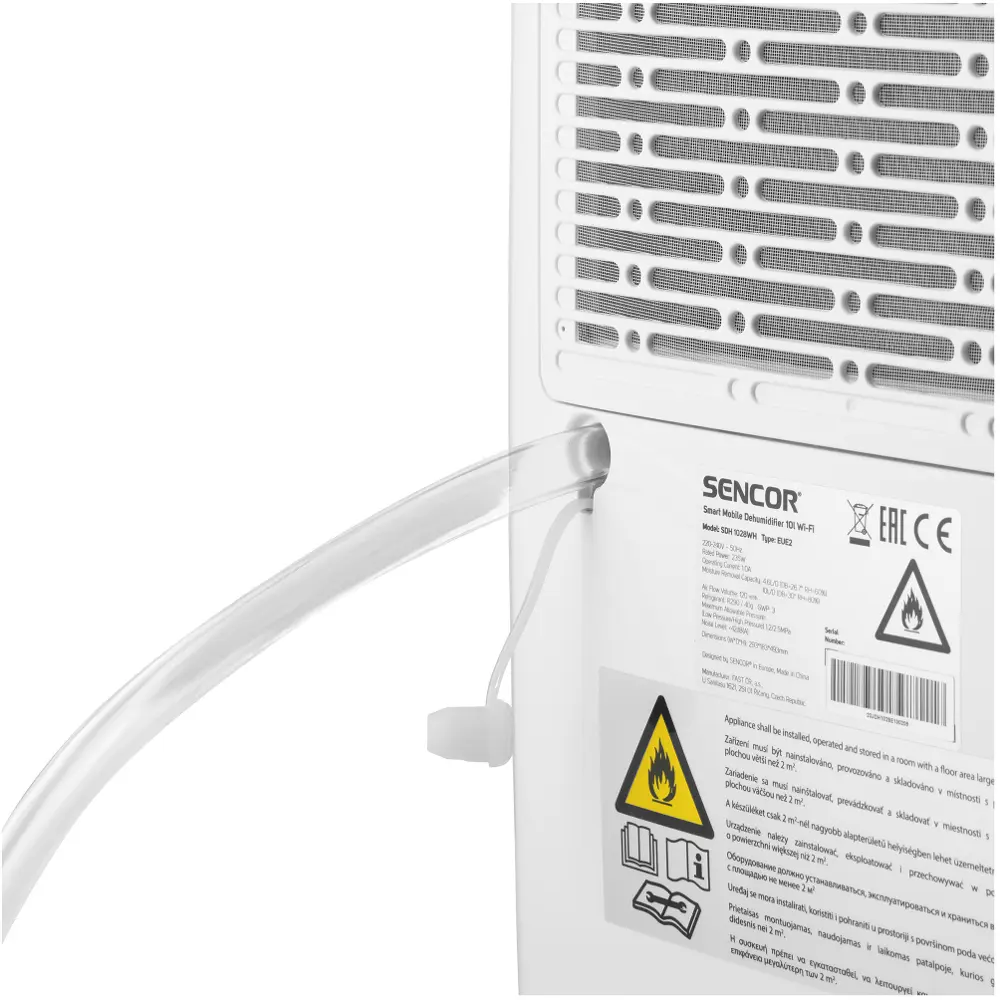 Sencor SDH 1028WH — Osuszacz powietrza — widok 5