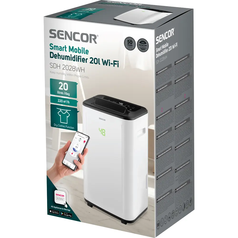 Sencor SDH 2028WH — Osuszacz powietrza — widok 14