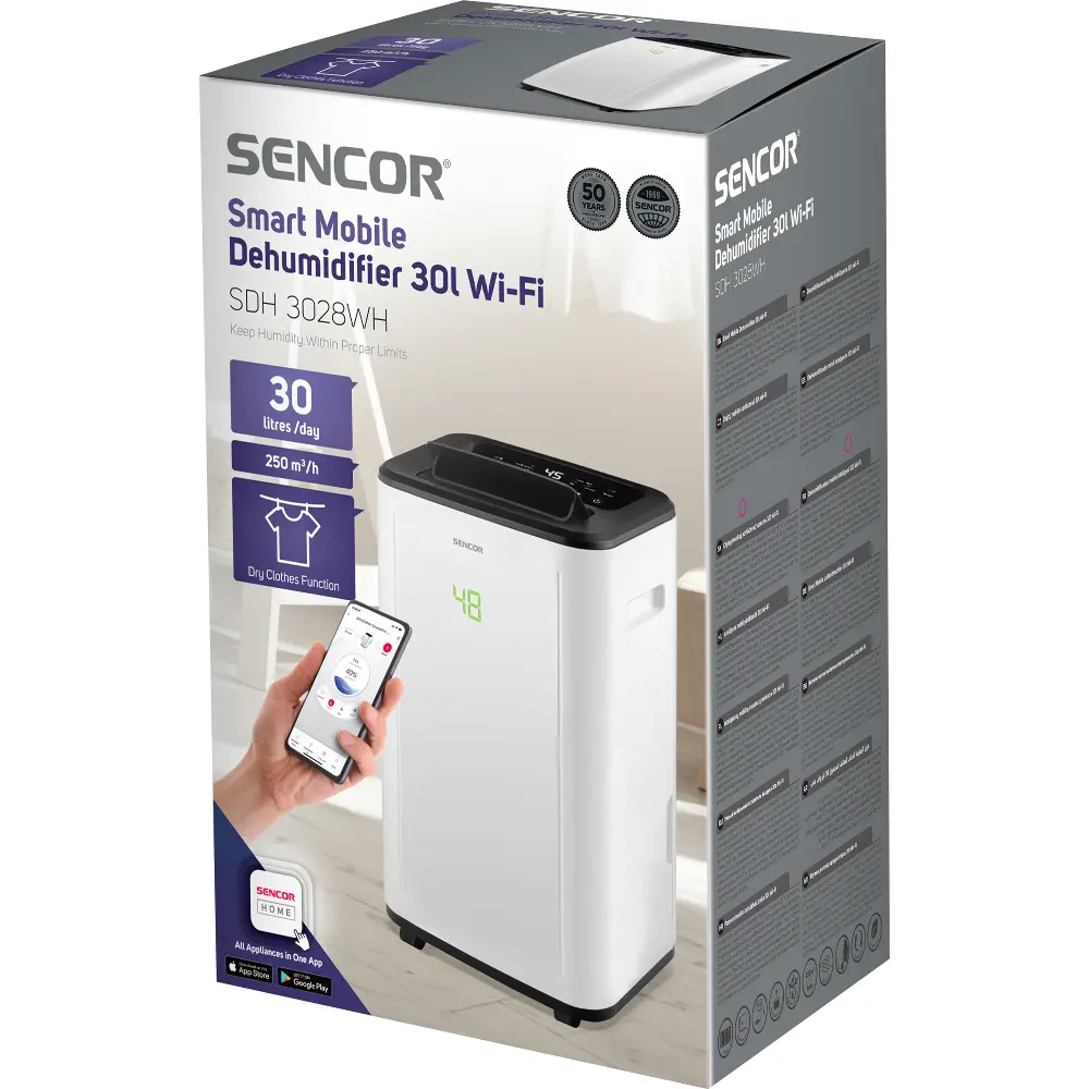 Sencor SDH 3028WH — Osuszacz powietrza — widok 16