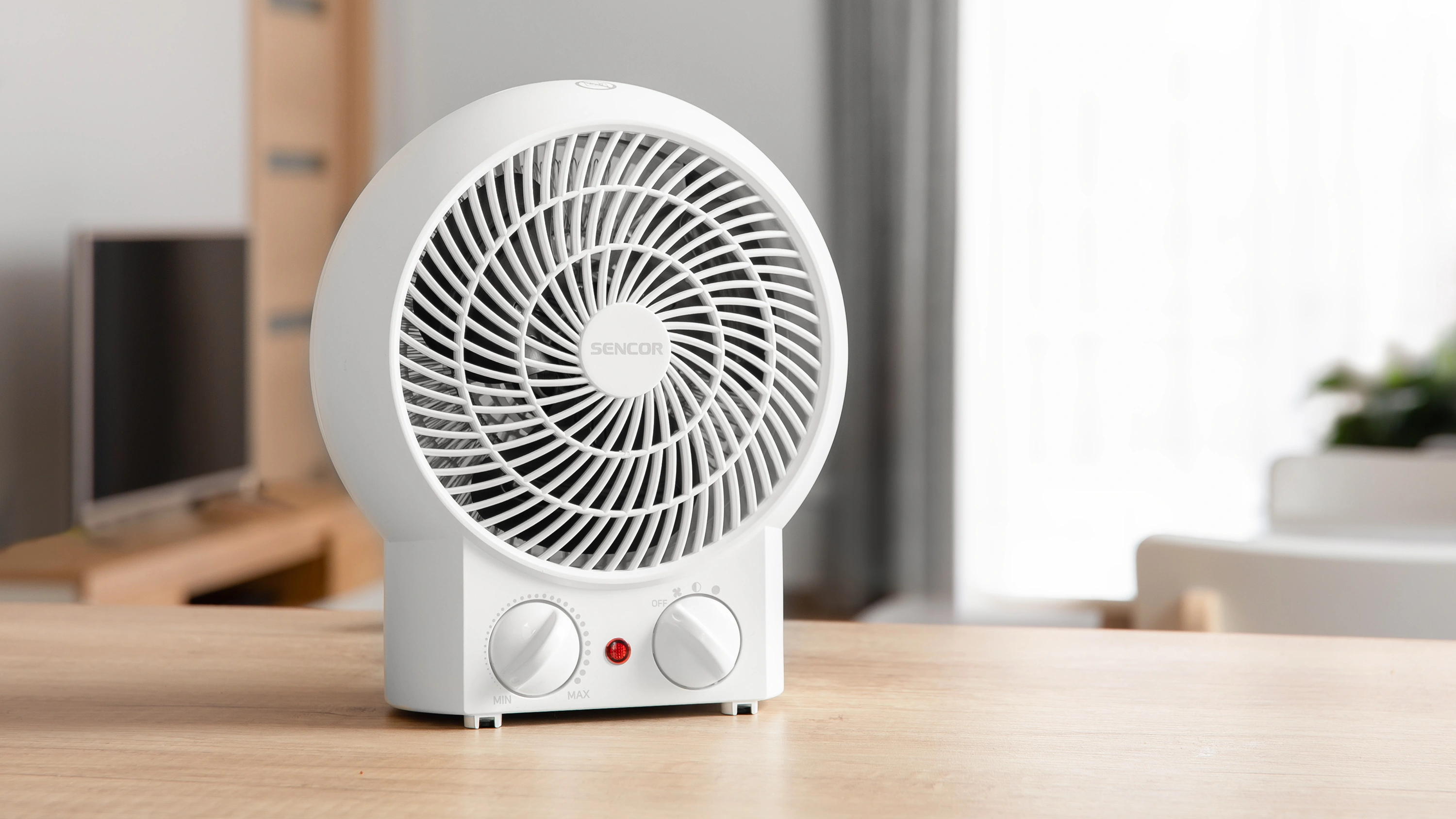 Sencor SFH 7020WH — Termowentylator z regulowanym termostatem