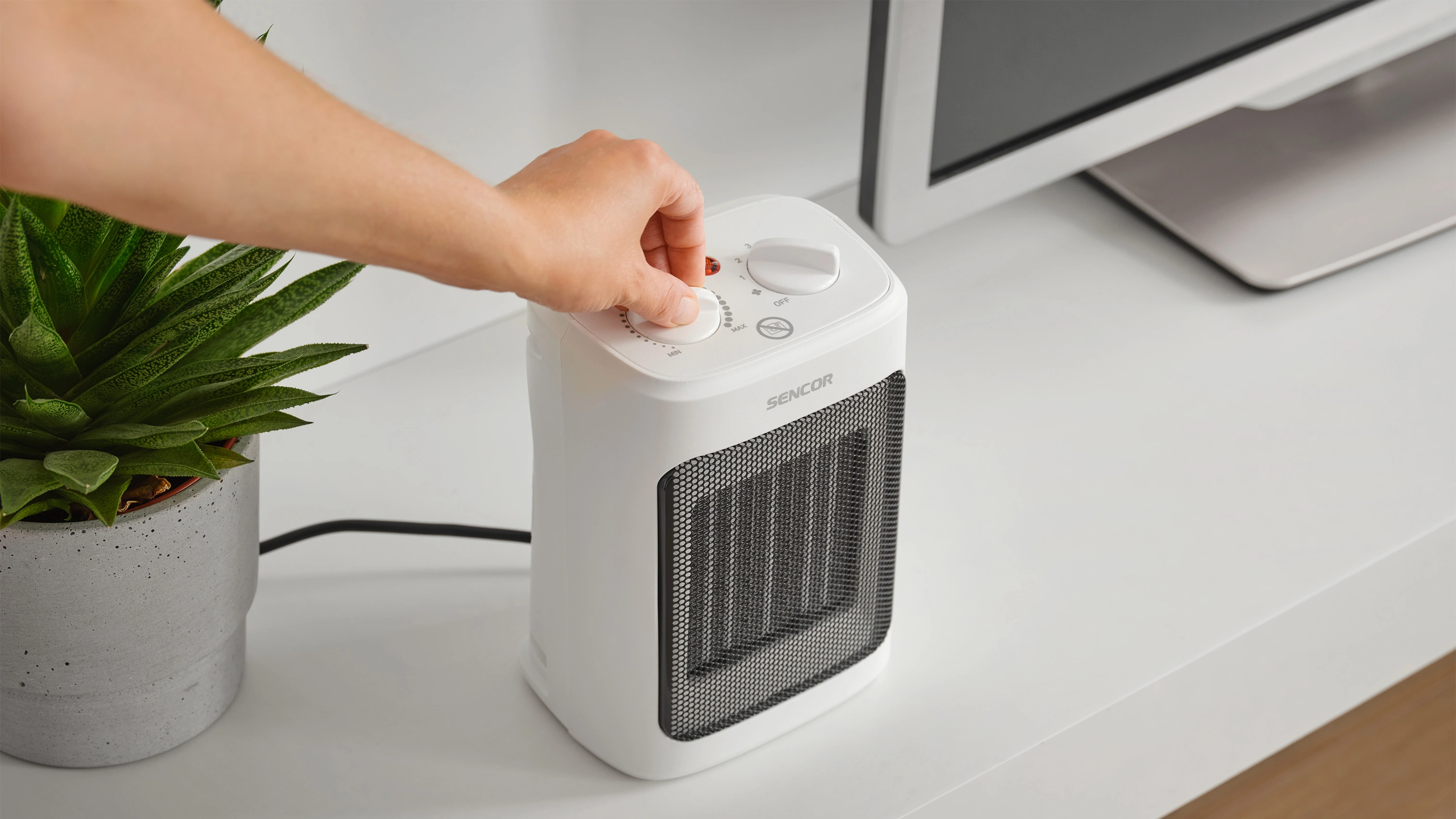 Sencor SFH 7600WH — Wentylator przy wyłączonym ogrzewaniu