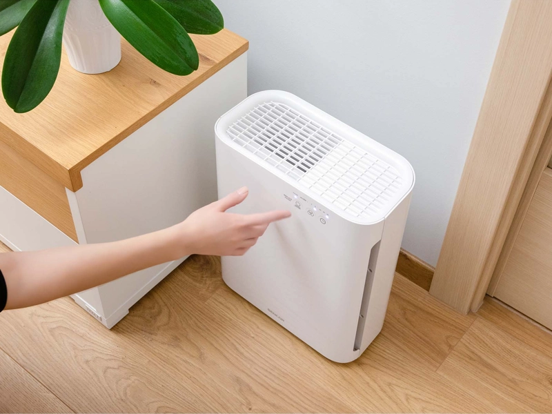 Sencor SHA 8400WH-EUE3 — Panel dotykowy z trzema prędkościami