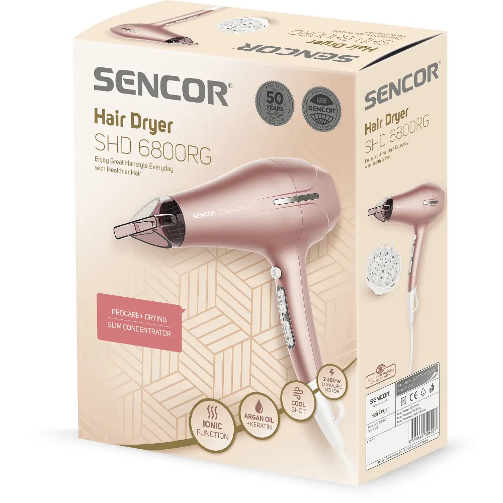 Sencor SHD 6800RG — Suszarka do włosów — widok 13