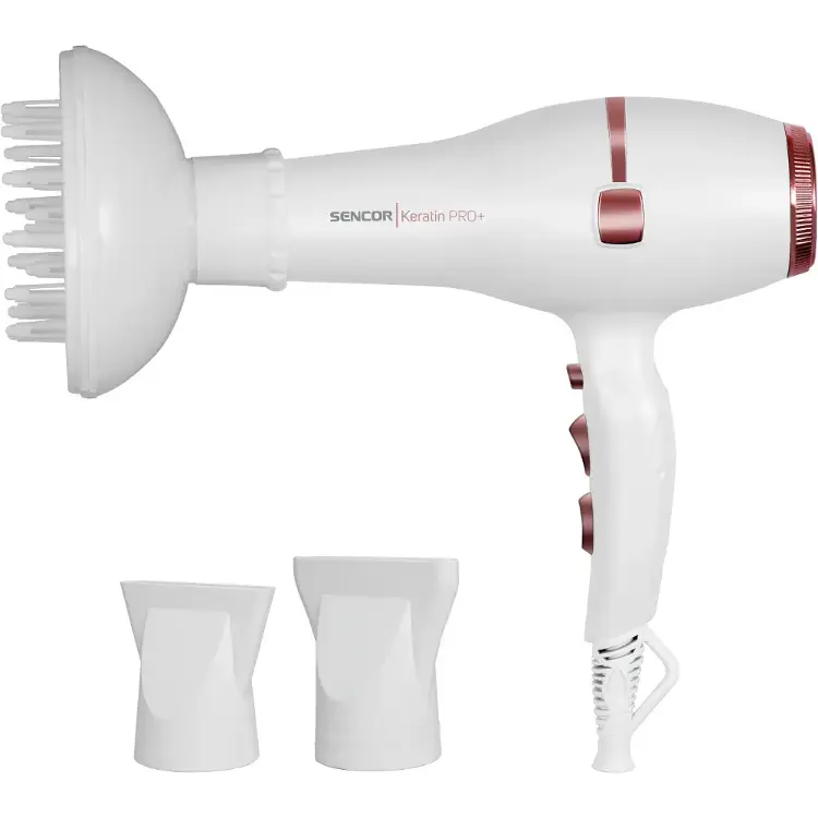Sencor SHD 8200GD — Koncentrator i dyfuzor w komplecie