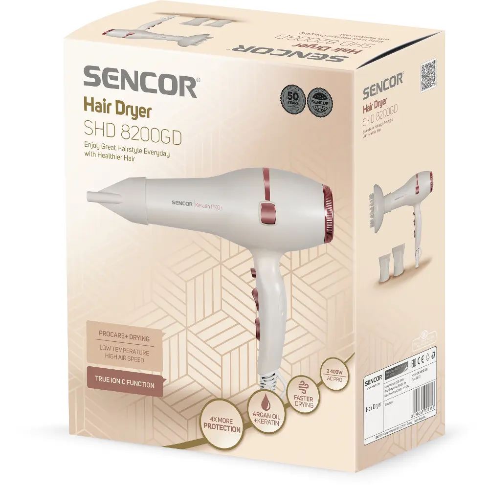Sencor SHD 8200GD — Suszarka do włosów — widok 14
