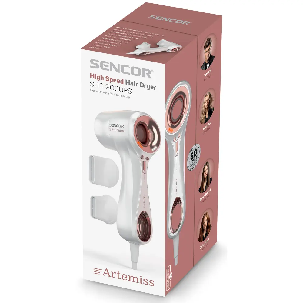 Sencor SHD 9000RS Artemiss — Suszarka do włosów — widok 12