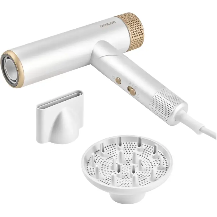 Sencor SHD 9050GD — Końcówki razem z suszarką