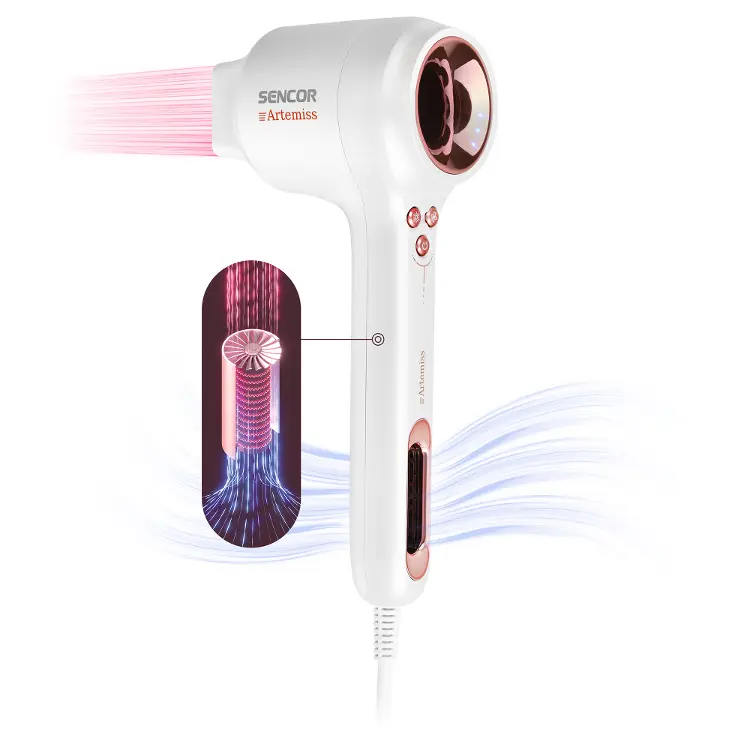 Sencor SHD 9150RS — BLDC do 110 000 obr./min