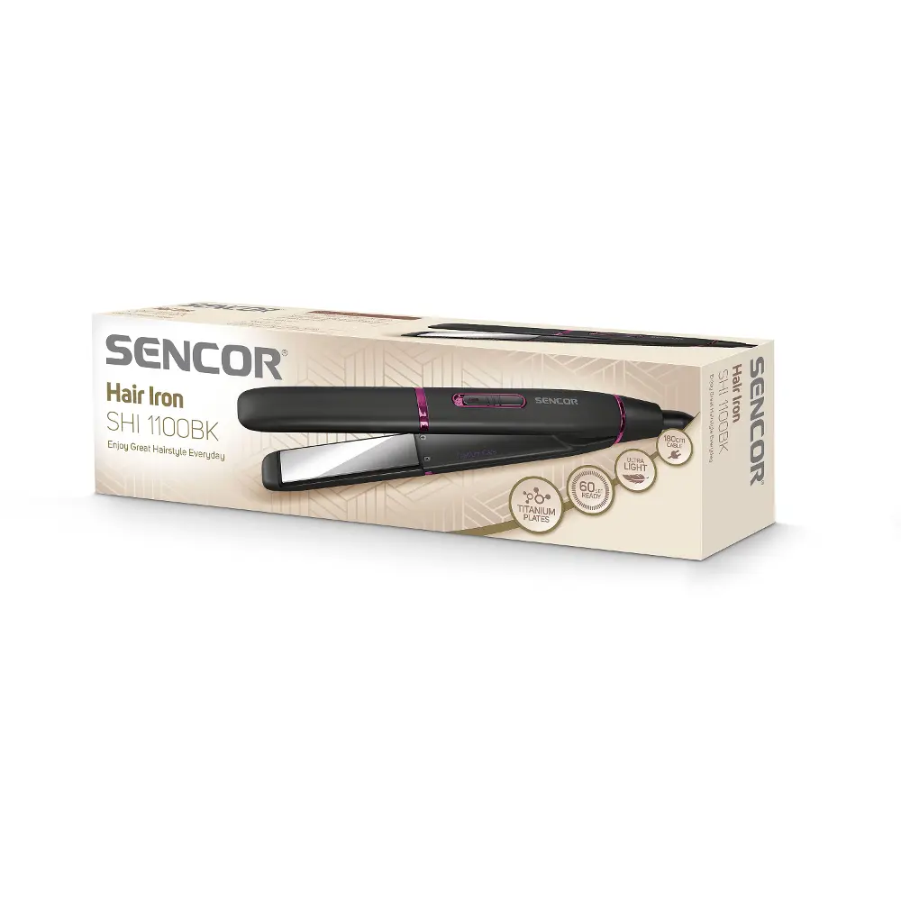 Sencor SHI 1100BK — Prostownica do włosów — widok 11