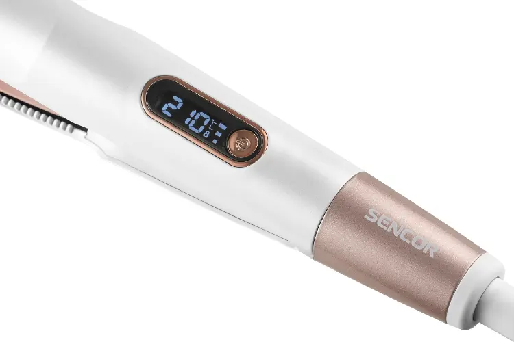 Sencor SHI 4601GD — Pokrętło i cyfrowy odczyt temperatury