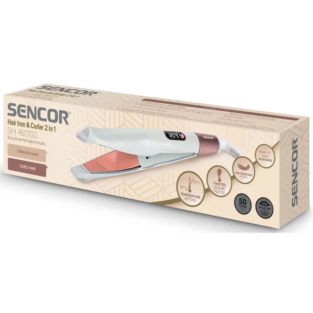 Sencor SHI 4601GD — Prostownica do włosów — widok 10