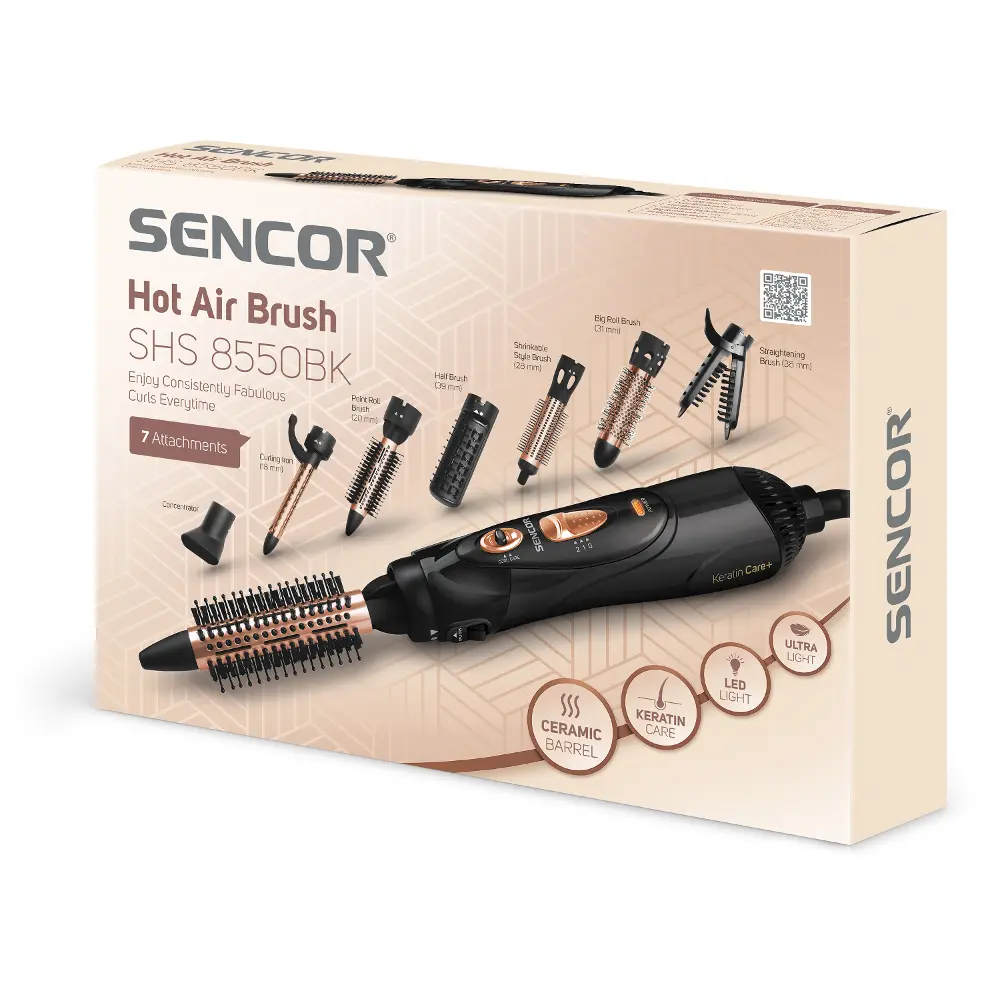 Sencor SHS 8550BK — Lokówka na gorące powietrze — widok 11