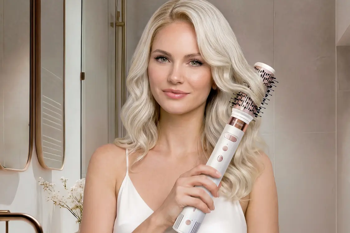 Sencor SHS 9200RS — Okrągła szczotka do podwijania pasm