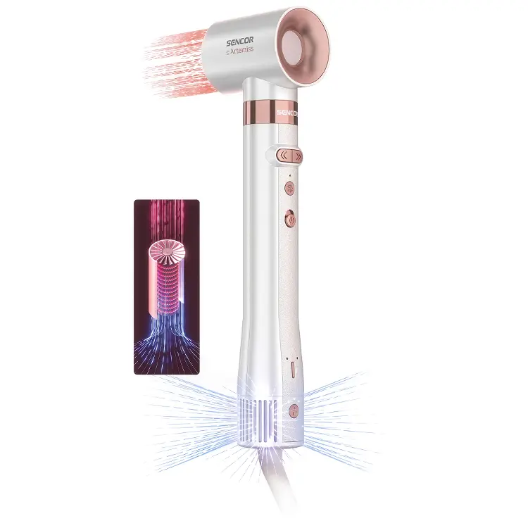 Sencor SHS 9200RS — Silnik BLDC do 110 000 obrotów