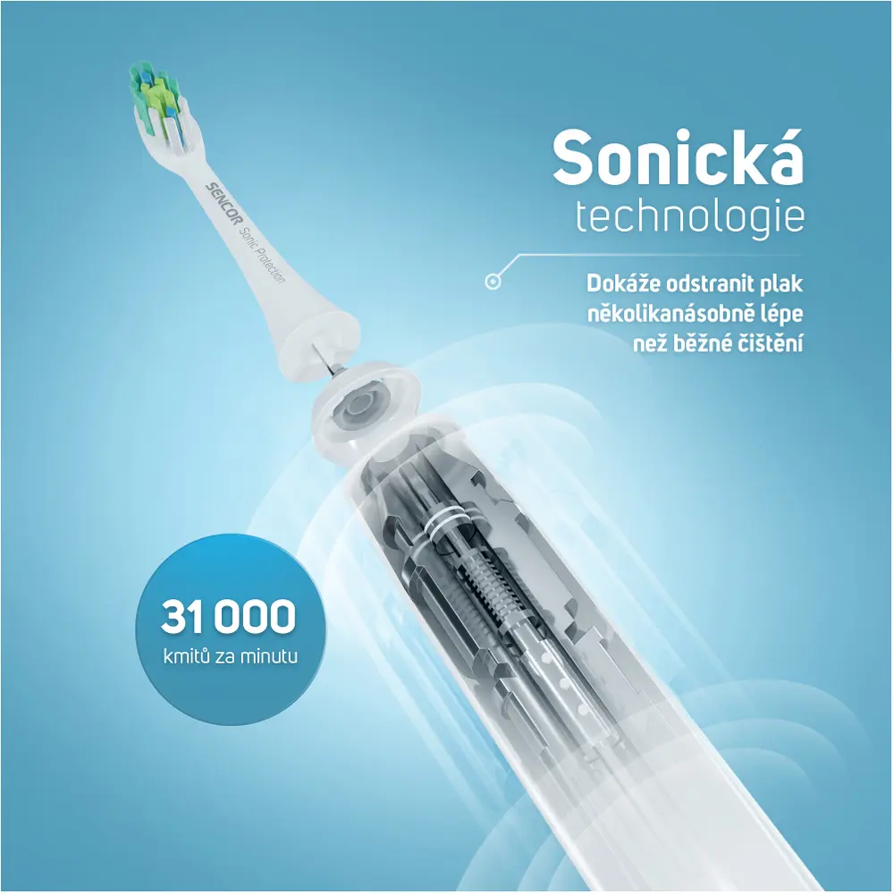 Sencor SOC 4010BL — Szczoteczka soniczna — widok 7