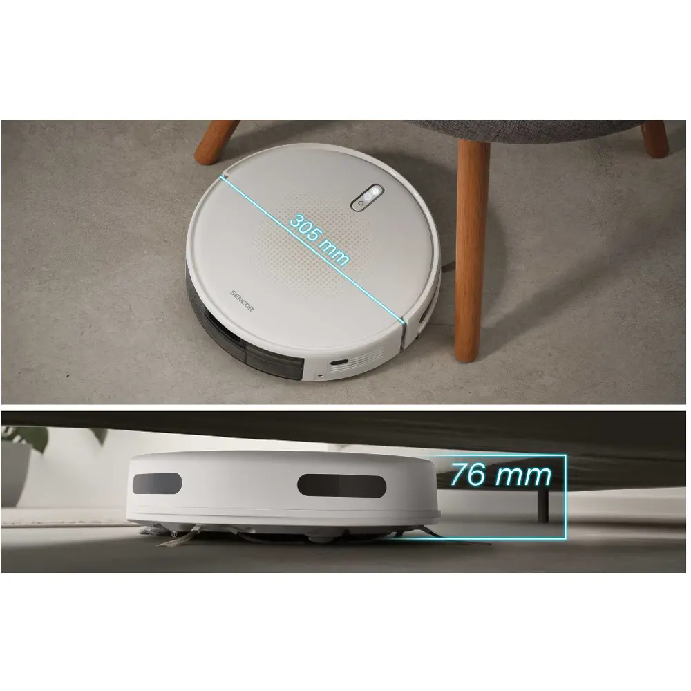 Sencor SRV 4150WH — Odkurzacz robot 2v1 — widok 14