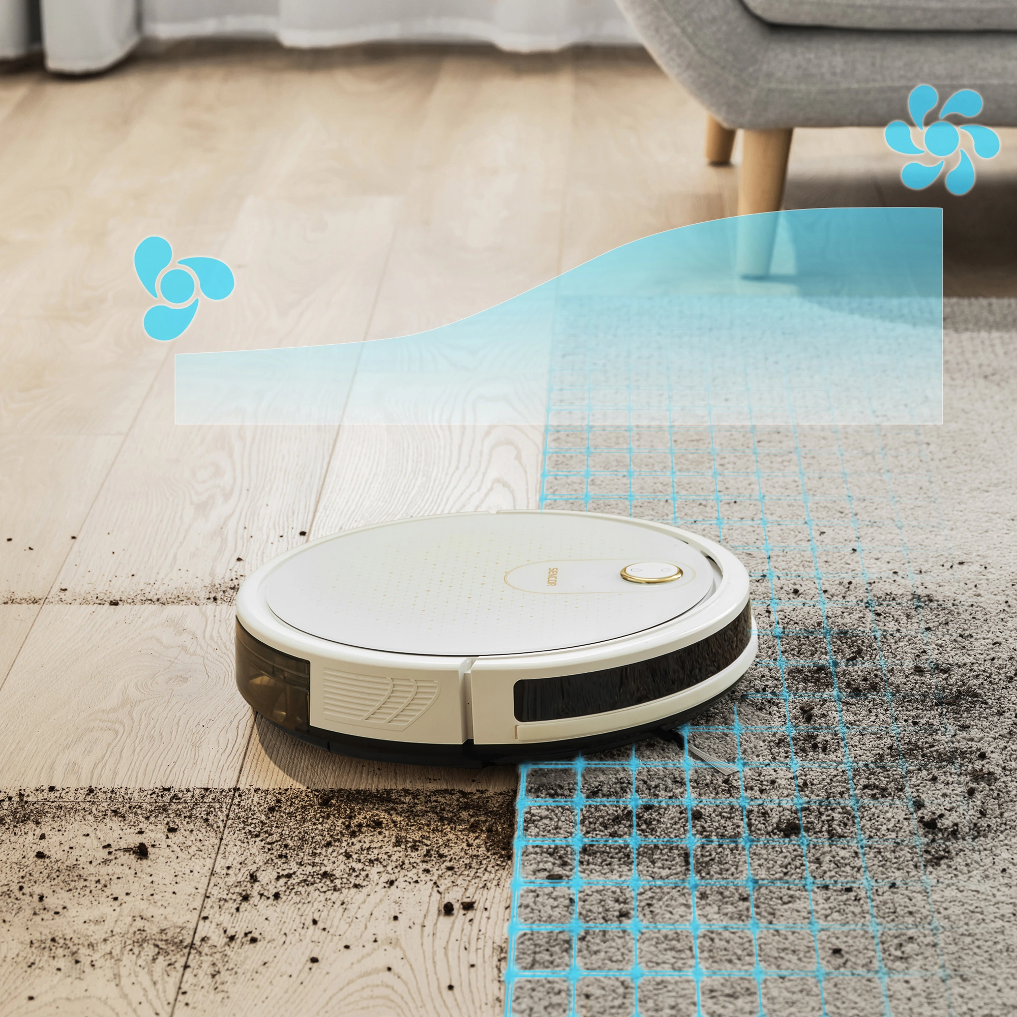 Sencor SRV 4550WH — Trzy programy do różnych sytuacji