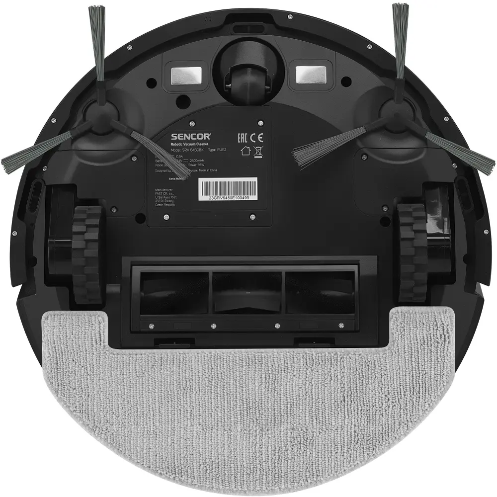 Sencor SRV 6450BK — Odkurzacz robot 2v1 — widok 6