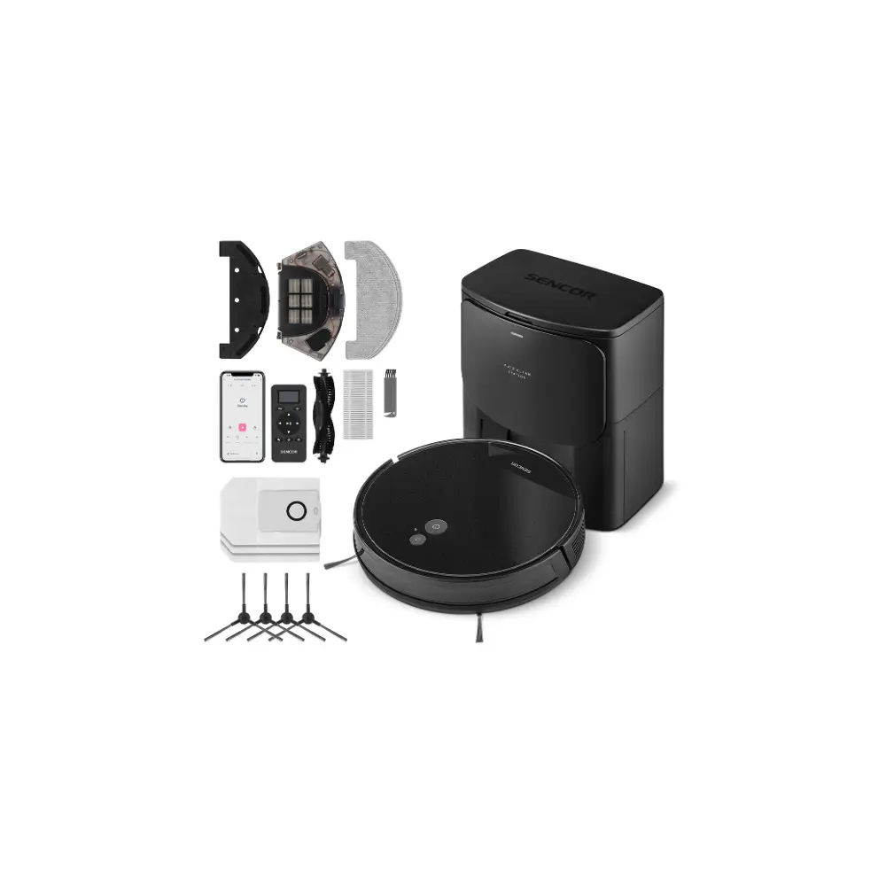 Sencor SRV 6485BK — Odkurzacz robot 2v1 — widok 23