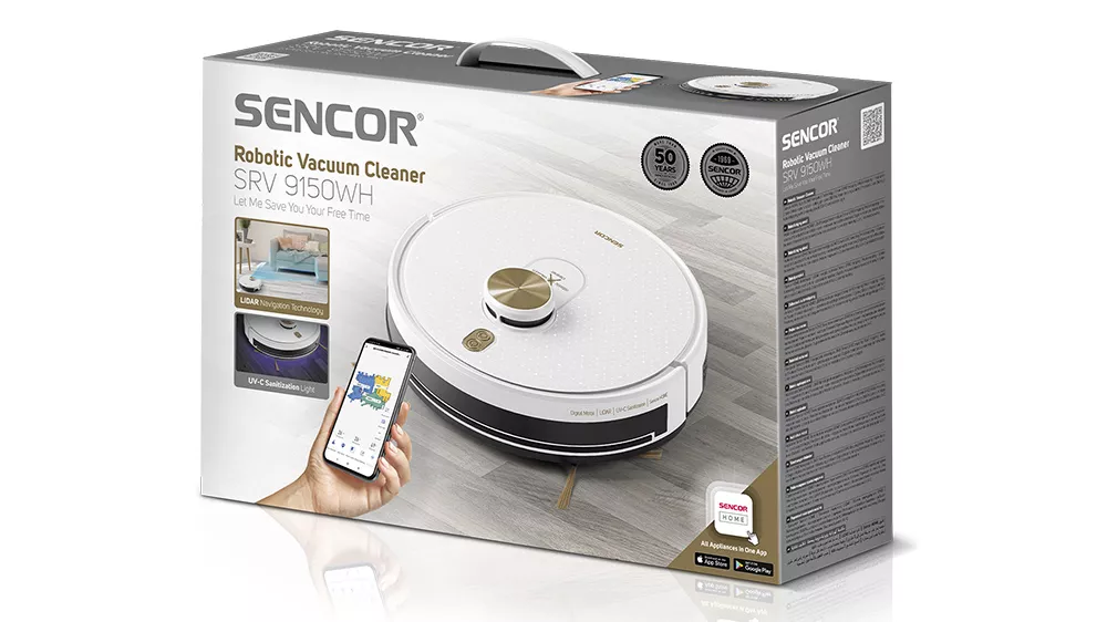 Sencor SRV 9150WH — Wyposażenie do odkurzania i mopowania