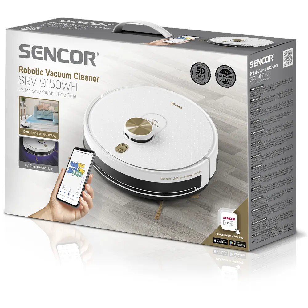 Sencor SRV 9150WH — Roboty sprzątające — widok 40