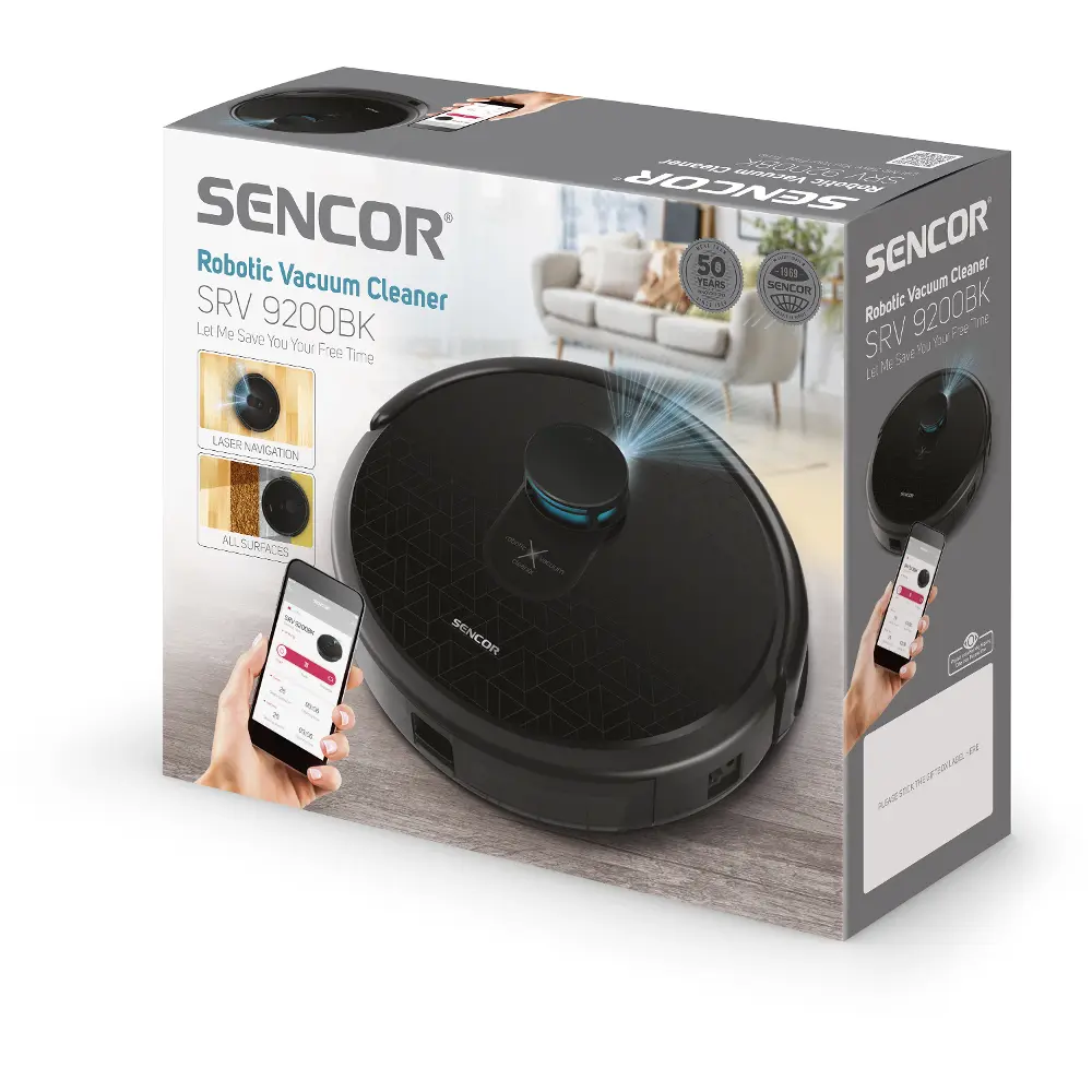 Sencor SRV 9200BK — Roboty sprzątające — widok 26