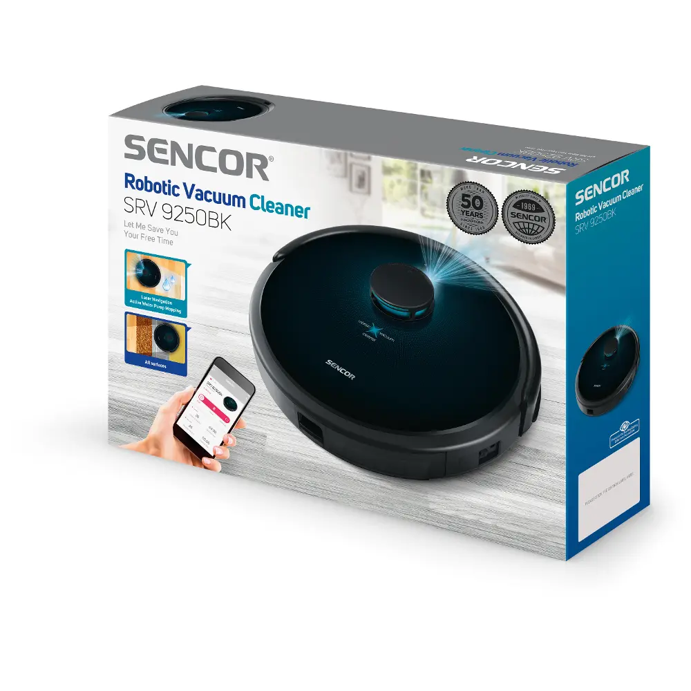 Sencor SRV 9250BK-EUE3 — Roboty sprzątające — widok 39