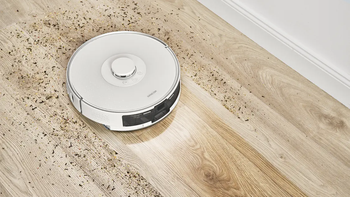 Sencor SRV 9385WH — Mop z elektronicznym podawaniem wody