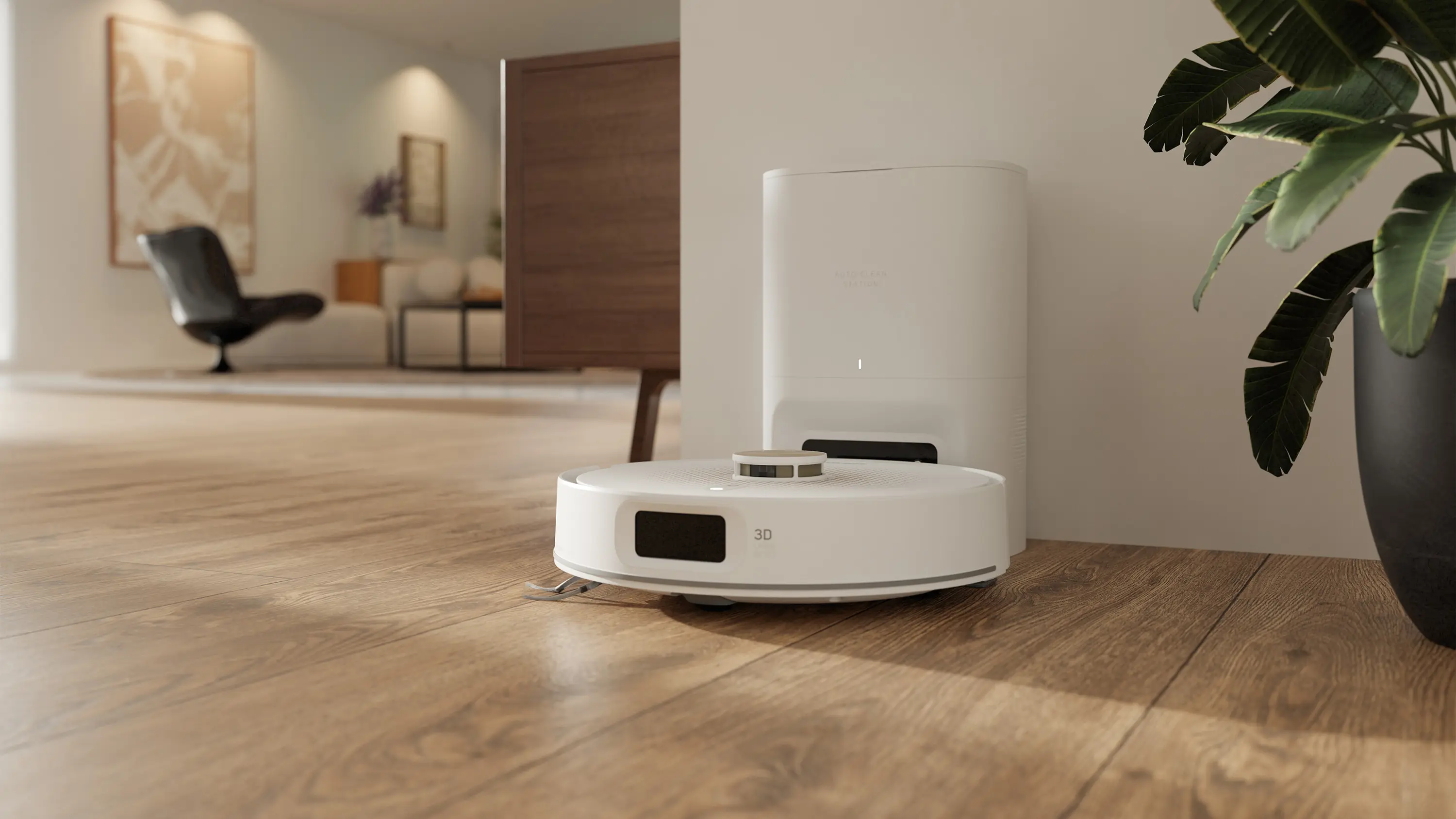 Sencor SRV 9485WH — SRV 9485WH z Cut&Clean i stacją