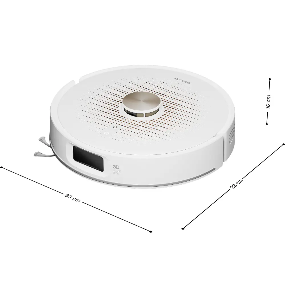 Sencor SRV 9485WH — Odkurzacz robot 2v1 — widok 6