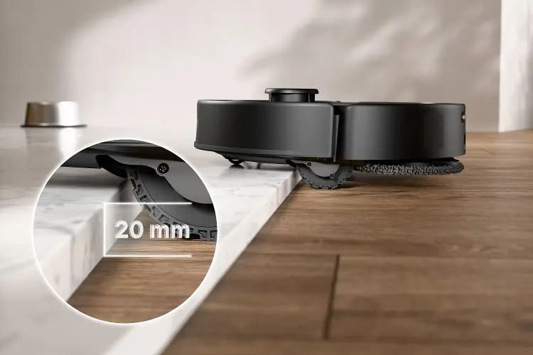 Sencor SRV 9590BK — Przejazd przez progi do 2 cm