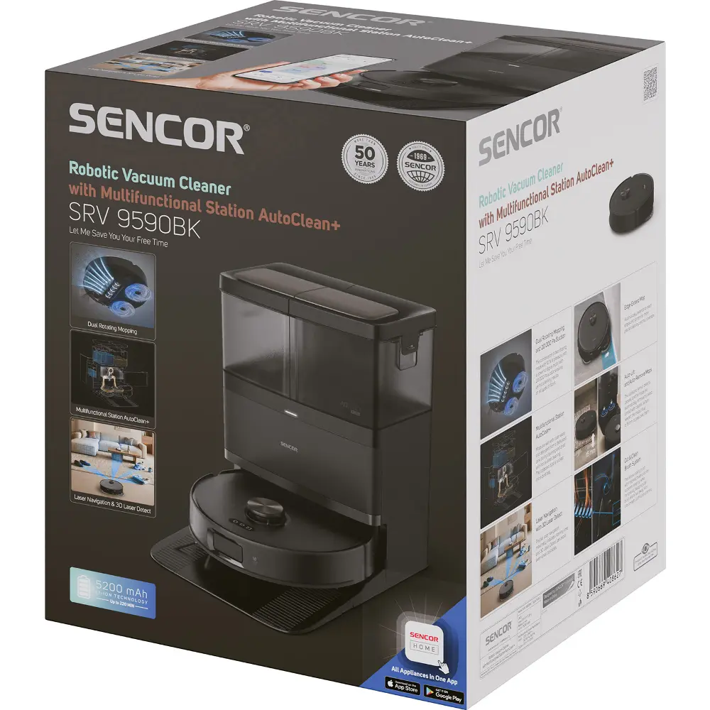 Sencor SRV 9590BK — Roboty sprzątające — widok 26