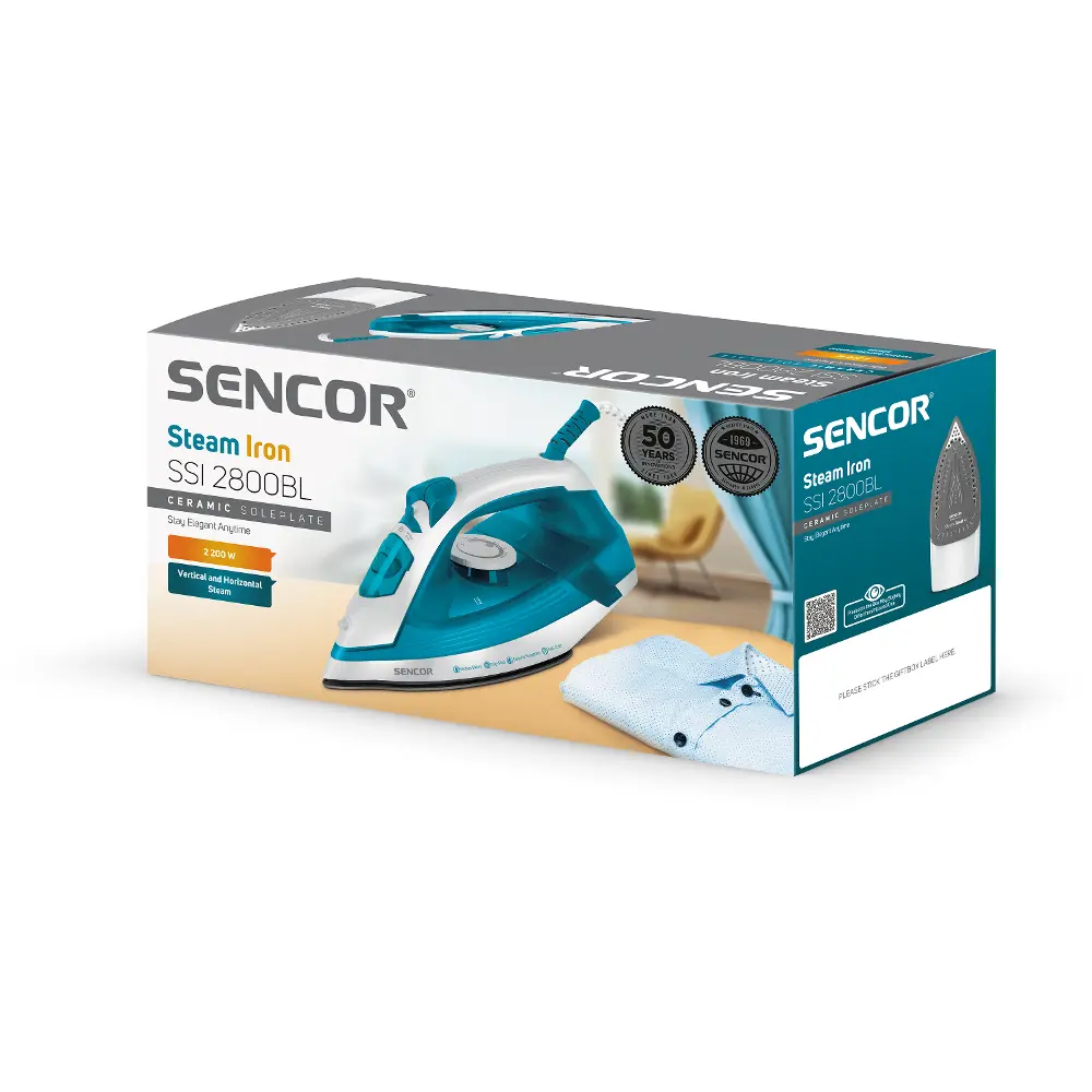 Sencor SSI 2800BL — Żelazko parowe — widok 14