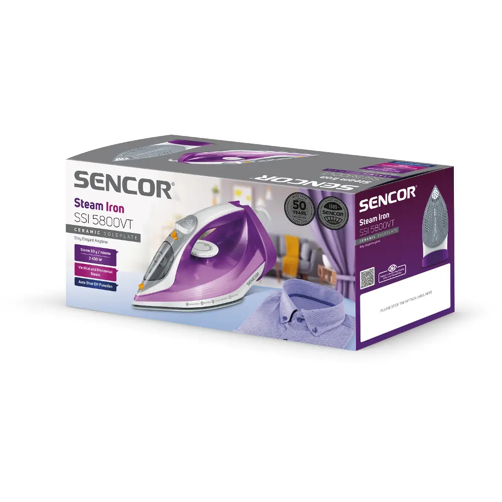 Sencor SSI 5800VT — Żelazko parowe — widok 14