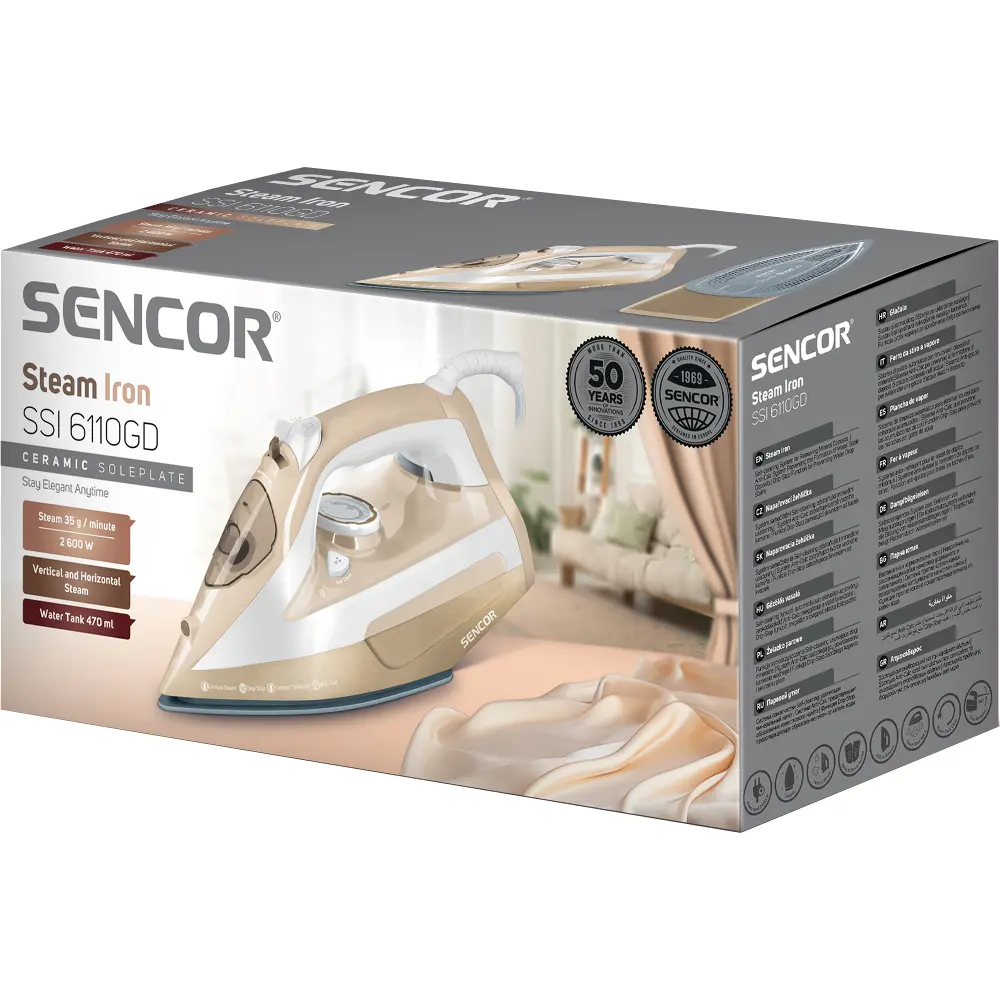Sencor SSI 6110GD — Żelazko parowe — widok 13