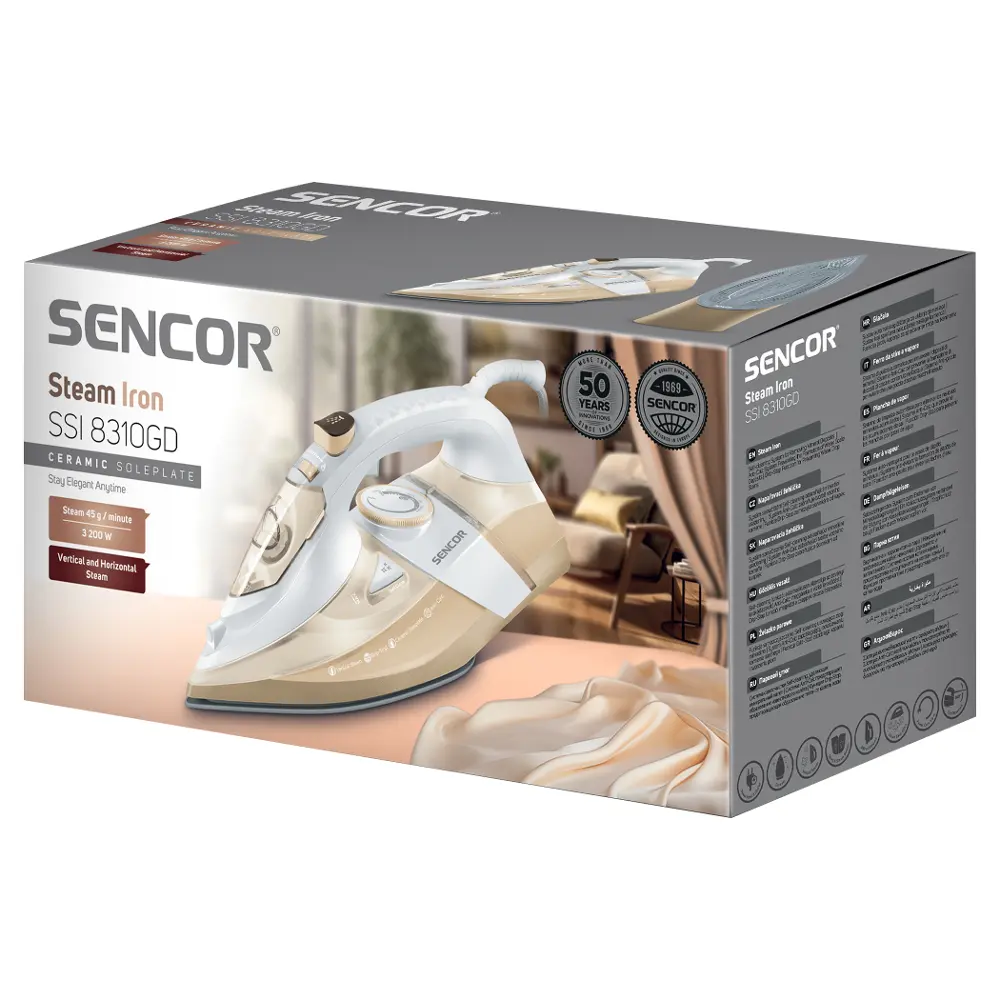 Sencor SSI 8310GD — Żelazko parowe — widok 13