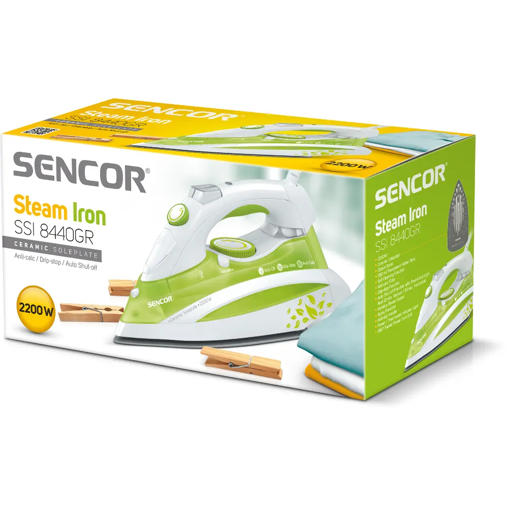 Sencor SSI 8440GR — Żelazko parowe — widok 10