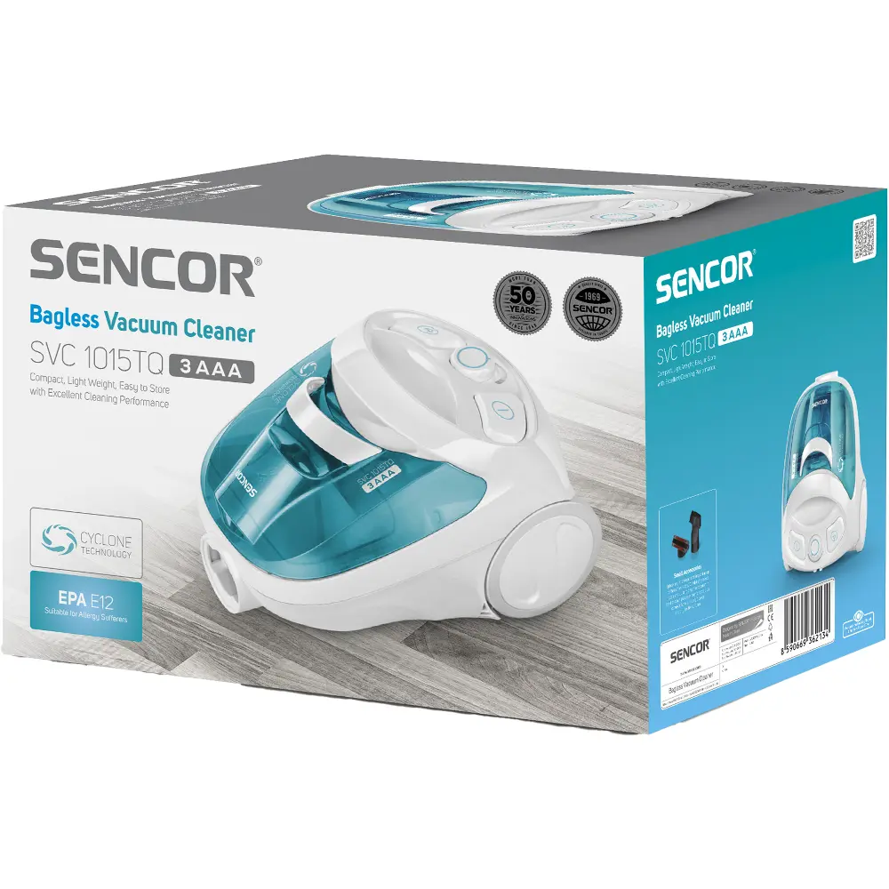 Sencor SVC 1015TQ 3AAA — Odkurzacz bezworkowy — widok 16