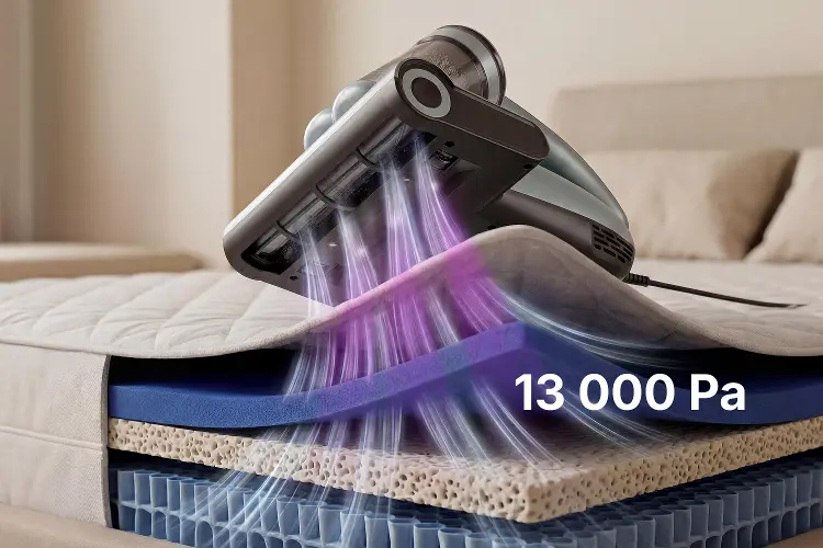 Sencor SVC 440BL — Silnik 350 W i podciśnienie do 13 kPa