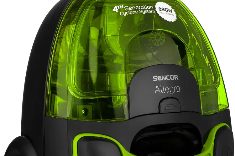 Sencor SVC 510GR-EUE2 — Silnik 890 W z regulacją