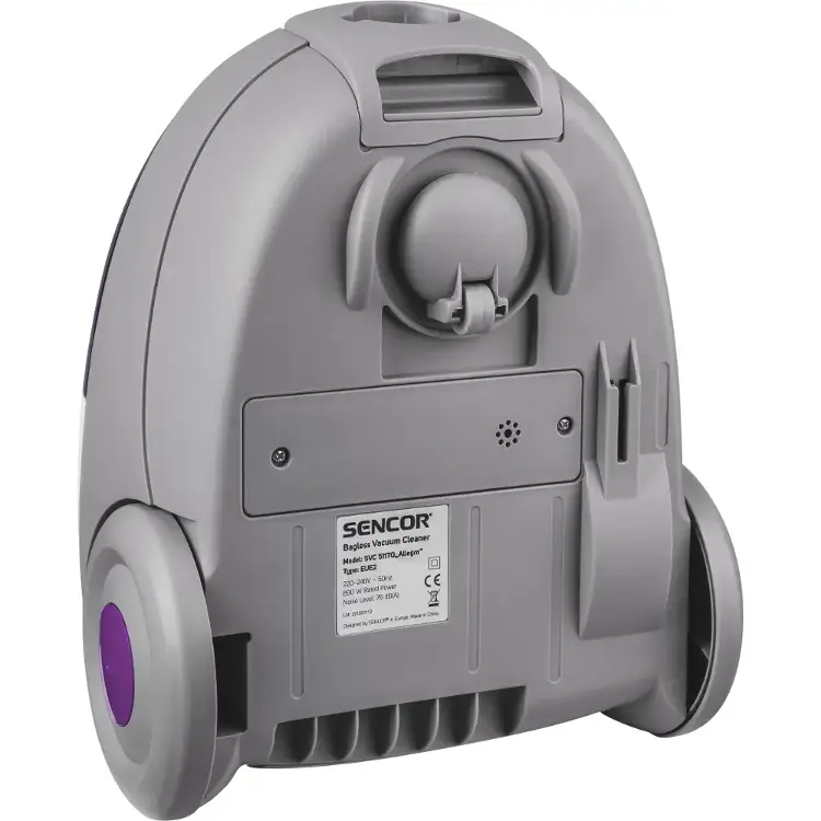 Sencor SVC 512VT-EUE2 — Miękkie koła i poziom hałasu 76 dB
