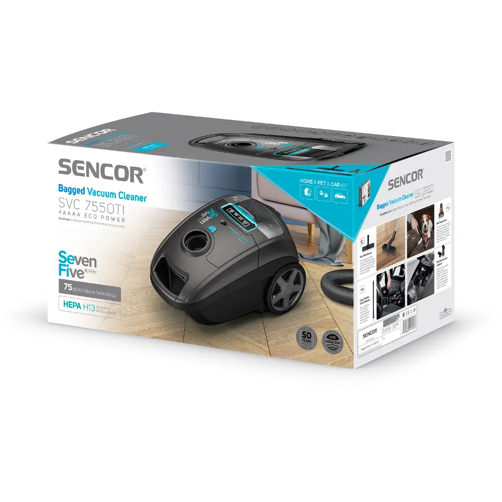 Sencor SVC 7550TI AAAA — Odkurzacz podłogowy — widok 32