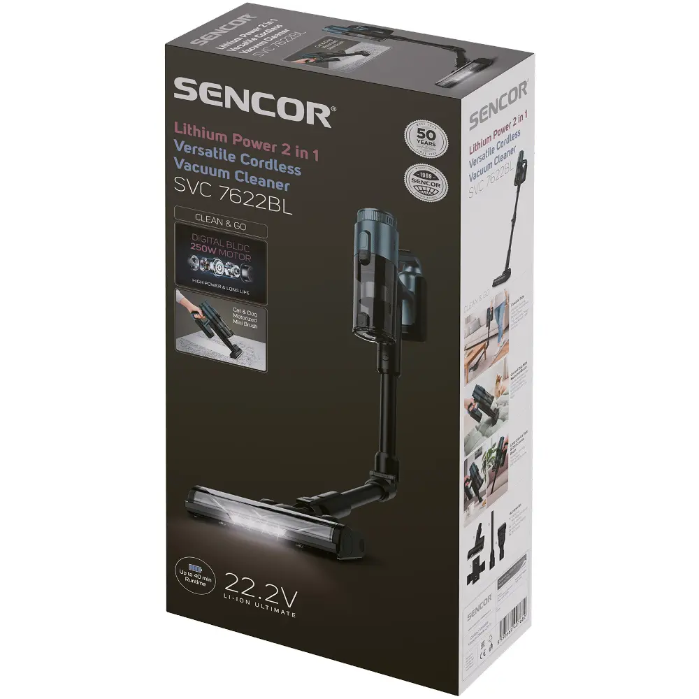 Sencor SVC 7622BL — Odkurzacze pionowe — widok 18