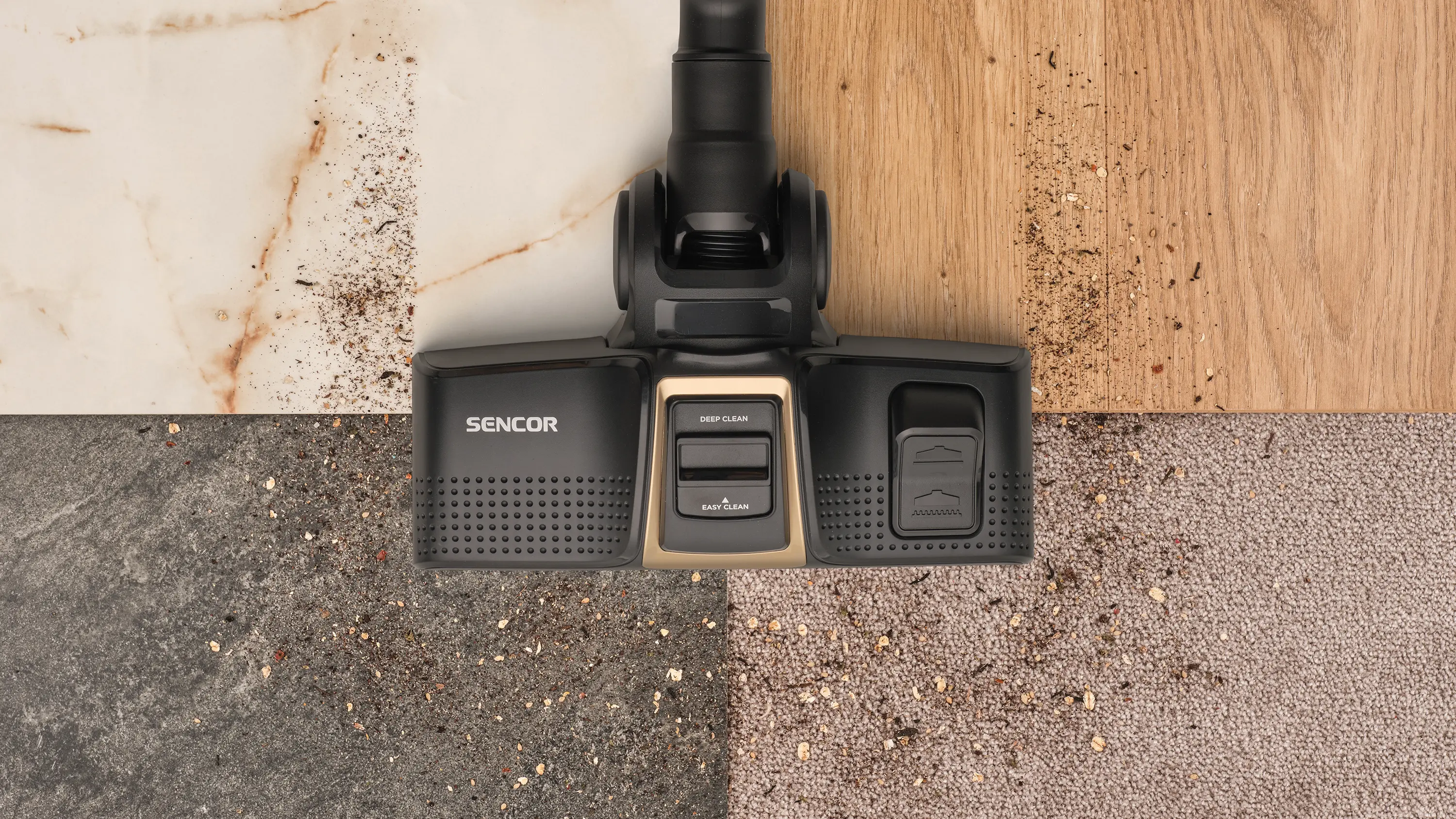 Sencor SVC 8310BK — Silnik ECO Power 800 W