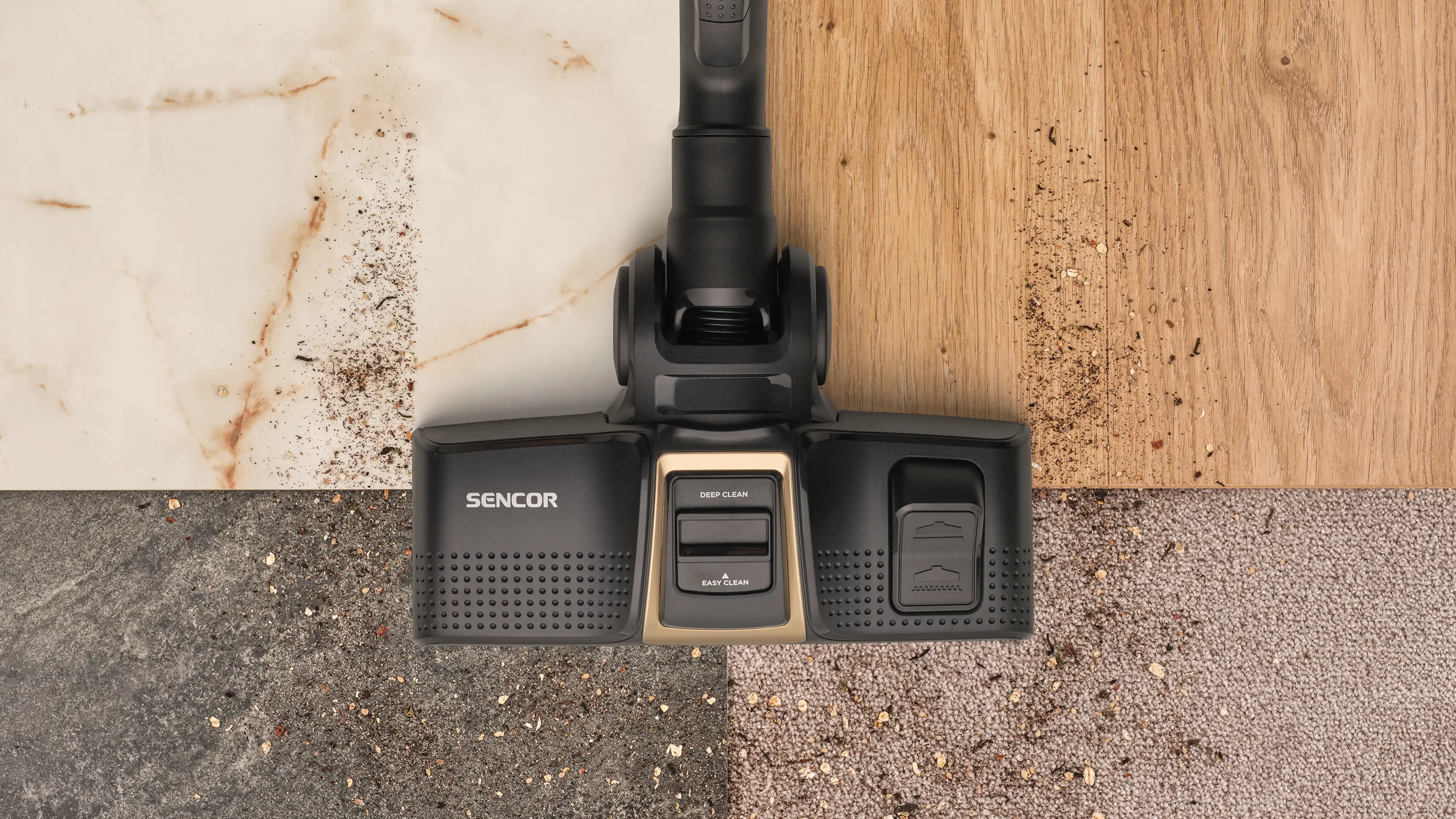 Sencor SVC 8330BK — Silnik ECO Power 800 W