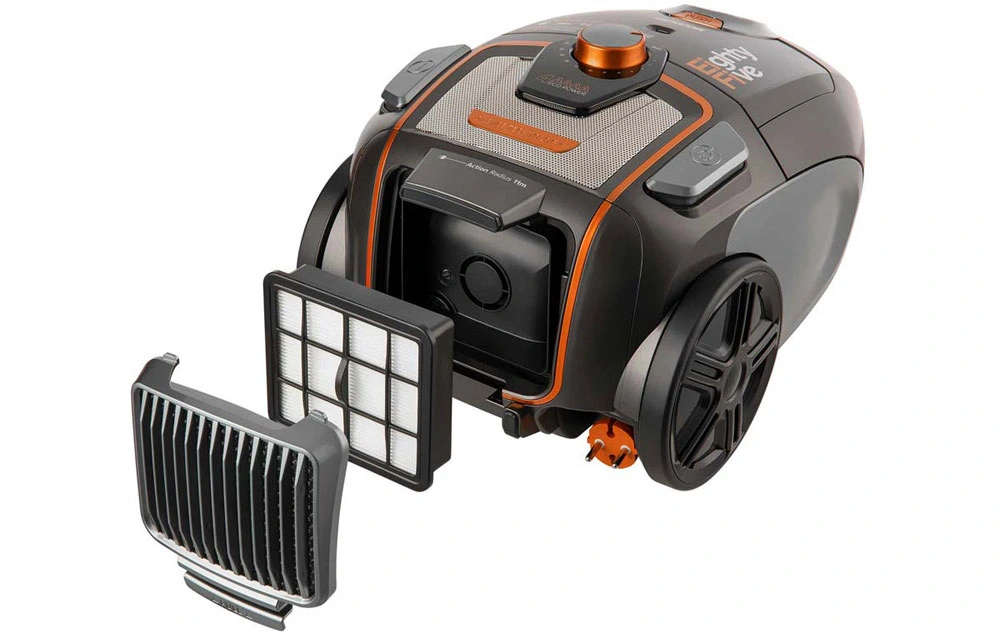 Sencor SVC 8505TI — Filtr HEPA H13 i dostęp do układu
