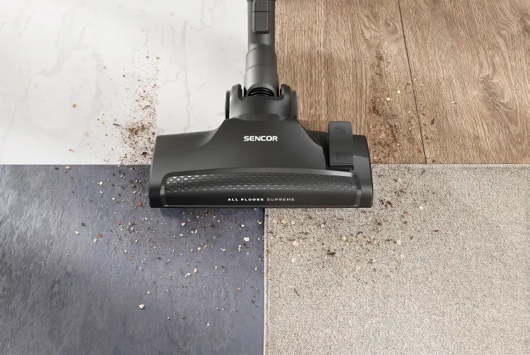Sencor SVC 9130GR — Silnik 600 W i dobór mocy
