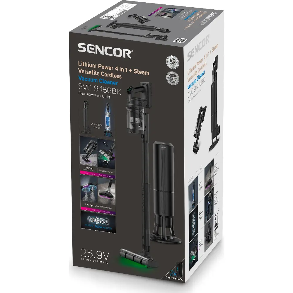 Sencor SVC 9486BK — Odkurzacze pionowe — widok 30